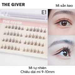 Lông Mi  Giả Tự Dính , Mi Chùm  The Giver (sẵn keo)