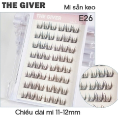 Lông Mi  Giả Tự Dính , Mi Chùm  The Giver (sẵn keo)