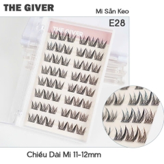 Lông Mi  Giả Tự Dính , Mi Chùm  The Giver (sẵn keo)