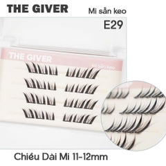 Lông Mi  Giả Tự Dính , Mi Chùm  The Giver (sẵn keo)