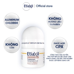 Lăn Nách Khử Mùi EtiaXil Detranspirant Traitement Roll-On Peaux Normales 15ml