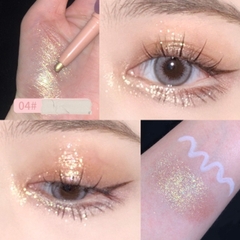 Bút Sáp 2 Đầu Nhũ Mắt NOVO Star Eyes Clever Lying Silkworm