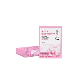 Mặt Nạ Vải Sinh Học Dưỡng Trắng Da Chiết Xuất Cam Thảo Emmie Brightening Glow Tencel Mask
