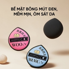 Set Bông Mút Amortals Black Bonus Powder Puff Set