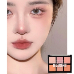 Bảng Phấn Má Hồng 6 Ô City Color Blush Duo Palette