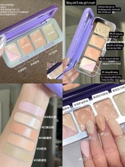 Bảng Che Khuyết Điểm Girls Crush 5-Color Concealer Cream Palette 5 Ô Màu Đa Năng