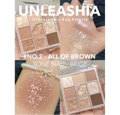 Bảng Mắt Unleashia Glitterpedia Eye Palette 9 ô