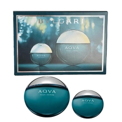 Set Nước Hoa Nam Bvlgari Aqva Pour Homme EDT (100ML + 15ML)