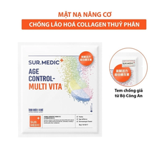 SUR.MEDIC Mặt Nạ Sur.Medic+ Trẻ Hóa Da Age Control - Multi Vita Mask 30g (1 Miếng)
