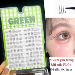 Lông Mi Giả Mi Chùm Chùm Green