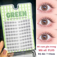 Lông Mi Giả Mi Chùm Chùm Green