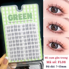 Lông Mi Giả Mi Chùm Chùm Green