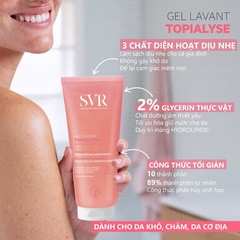 Sữa Rửa Mặt Không Xà Phòng Cho Da Khô, Nhạy Cảm SVR Topialyse Gel