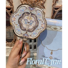 Gương Cầm Tay Flower Knows Hồ Điệp Butterfly Cloud Collar