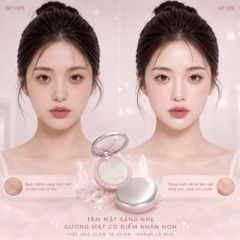 Phấn Phủ Nén Dreamer Umi LOLLIPOP FINISH Illuminating Powder Làm Sáng Trung Tâm Mặt, Tự Nhiên
