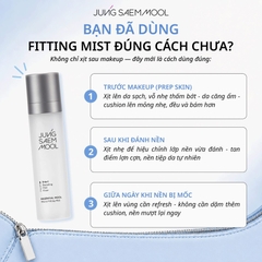 Xịt Khoá Nền Jung Saem Mool 3-in-1 Essential Mool Micro Fitting Mist