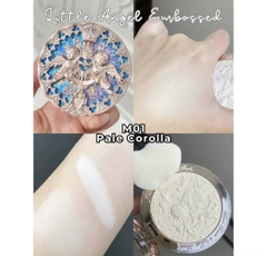 Phấn Bắt Sáng Flower Knows Little Angel Embossed Highlighter Bắt Sáng Nhẹ Nhàng Giúp Da Căng Bóng