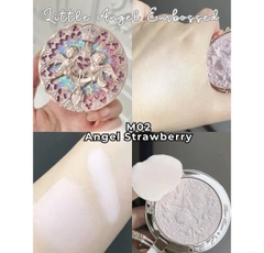 Phấn Bắt Sáng Flower Knows Little Angel Embossed Highlighter Bắt Sáng Nhẹ Nhàng Giúp Da Căng Bóng
