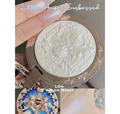 Phấn Bắt Sáng Flower Knows Little Angel Embossed Highlighter Bắt Sáng Nhẹ Nhàng Giúp Da Căng Bóng
