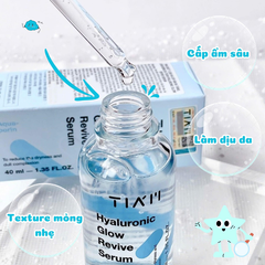 Tinh Chất Tia'm Hyaluronic Glow Revive Serum Cấp Ẩm, Căng Bóng Da