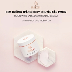 Kem Dưỡng Trắng Da Body Rmon White Label Dia Whitening Cream