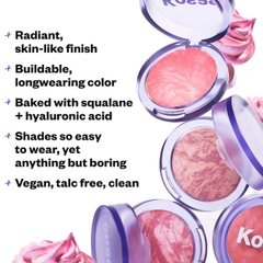 Má hồng Kosas Blush is Life Baked Talc-Free Dimensional + Brightening Blush
