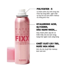 Xịt Khóa Nền Căng Bóng Da So Natural Glow Make Up Setting Fixx