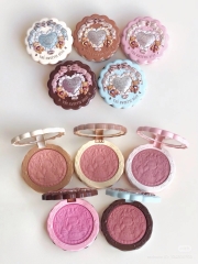 Phấn Má Hồng Flower Knows The Sweetie Bear Collection Silk Satin Blush 5G