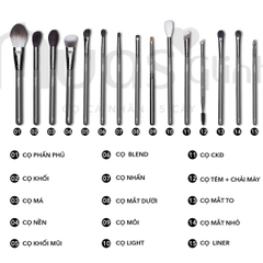 Bộ Cọ Cá Nhân Muas Glint 15 Cây