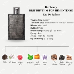 Nước Hoa Nam Burberry Brit Rhythm For Him Intense EDT