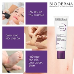 Kem Dưỡng Phục Hồi, Cấp Ẩm Cho Da Bioderma Cicabio Cream