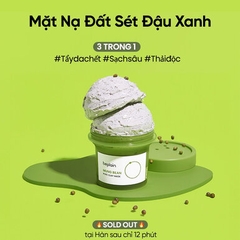 Mặt Nạ Đất Sét BEPLAIN Mung Bean Pore Clay Mask 120ml