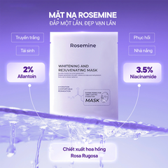 Mặt Nạ Trắng da , Phục Hồi Rosemine Whitening And Rejuvenating Mask