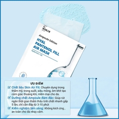 Mặt Nạ Wonjin Siêu Tinh Chất Ampoule Edition Fill Air Mask 27G - Hyal Pantenol (Xanh Dương)
