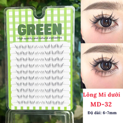 (MI DƯỚI) Lông Mi Chùm Green