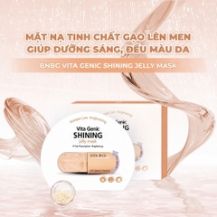 Mặt Nạ Sáng Da Đều Màu BNBG Vita Genic Shining Jelly Mask (Trắng)