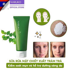 Sữa Rửa Mặt Tràm Trà Giảm Mụn Naruko Tea Tree Purifying Clay Mask and Cleanser in 1