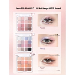 Bảng Phấn Mắt Hold Live Sunset Magic Eyeshadow Palette  HL716 19.2g