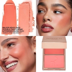 Má Hồng PaTrick Ta Double-Take Cream And Powder Blush Duo