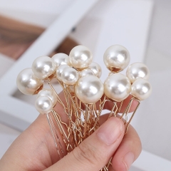 Kẹp Ghim Chữ U Ngọc Trai
