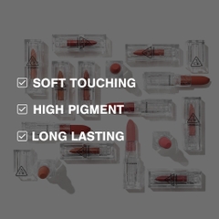 Son Thỏi Lì 3CE Soft Matte Lipstick  Transparent Shell 3.5g