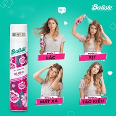 Dầu Gội Khô Batiste Dry Shampoo Blush  – 200ml