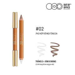 Bút Tạo Khối Và Bắt Sáng 2 Đầu Out Of Office Contour & Highlight Duo Pencil