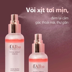 Serum Dạng Xịt Cấp Ẩm Và Làm Dịu Da d'Alba Italian White Truffle Vital Spray Serum