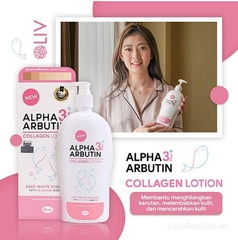 Sữa Dưỡng Thể Trắng Da Precious Skin Alpha Arbutin Collagen Lotion 3+Plus
