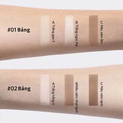 Bảng Khối Mooekiss Three-color Contouring Palette 16.5g