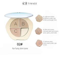 Bảng Kem Che Khuyết Điểm Timage Jady Creamy Concealer Palette