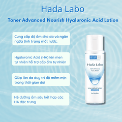 Nước Hoa Hồng Toner Hada Labo Gokujyun Super Hyaluronic Acid