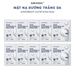 Mặt Nạ Dưỡng Trắng Da Sur.Medic+  Super Gluthathione 100 Bright Mask 30g