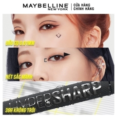 Bút Kẻ Mắt Nước Siêu Sắc Mảnh Maybelline New York Sharp Liner Extreme Không Lem Trôi